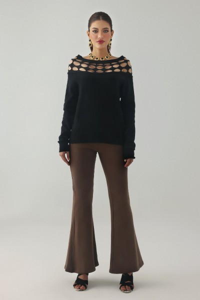 Pulover Novah Hollow Out