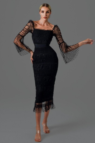 Rochie Midi Crana Mesh