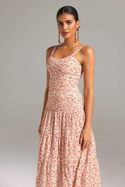 Rochie midi cu imprimeu floral Jaelyn