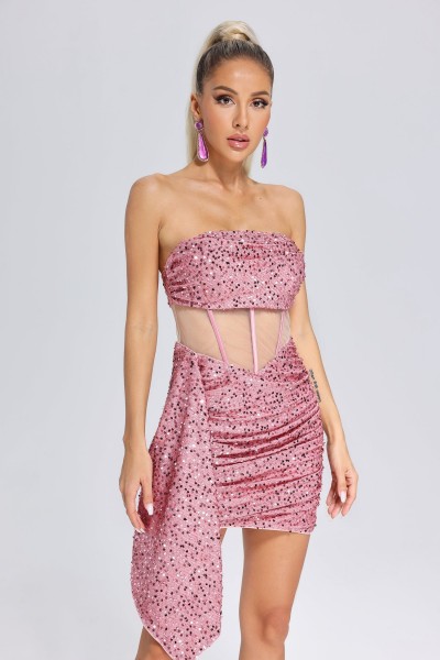 Rochie mini cu paiete Janneth