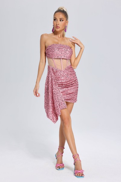 Rochie mini cu paiete Janneth