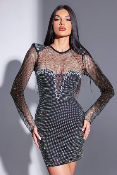 Rochie Mini Eriel Diamante