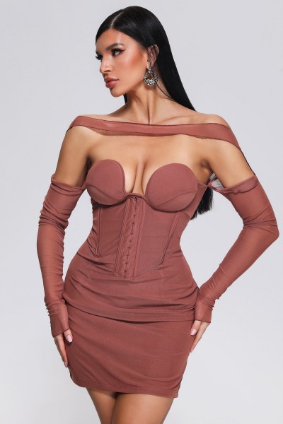 Rochie Mini Slare Mesh